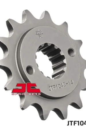 JT SPROCKETS - FRONT STEEL 14T, 520 - Sprockets - 14T Exclusieve Aanbieding